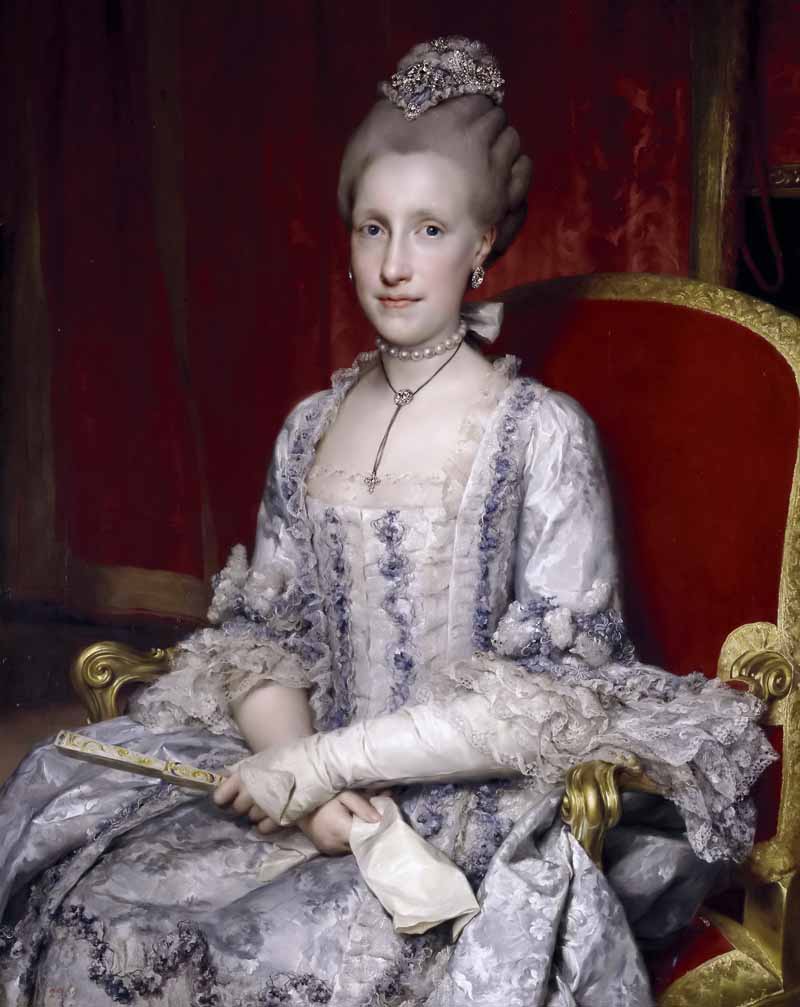 Maria Luisa of Bourbon, Grand Duchess of Tuscany, Anton Raphael Mengs