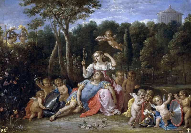 Armida's Garden. David Teniers the Younger