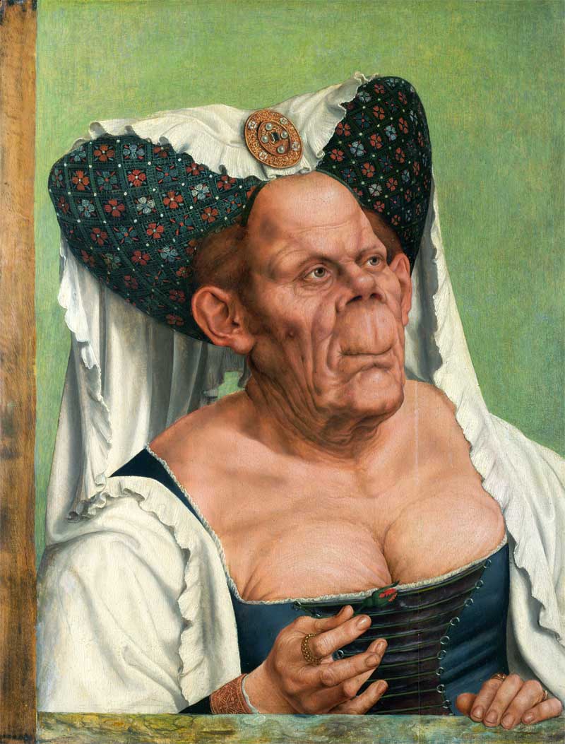 A Grotesque old woman, Quentin Massys