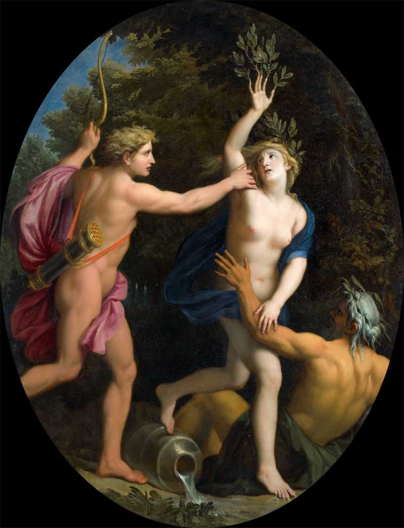 Apollo pursuing Daphne, Rene-Antoine Houasse
