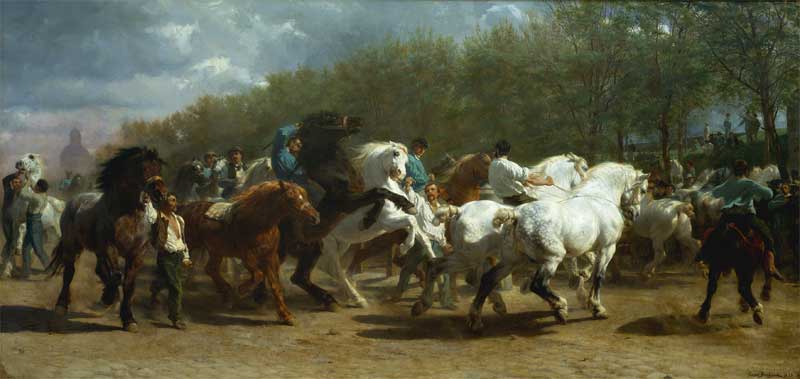 The Horse Fair. Rosa Bonheur