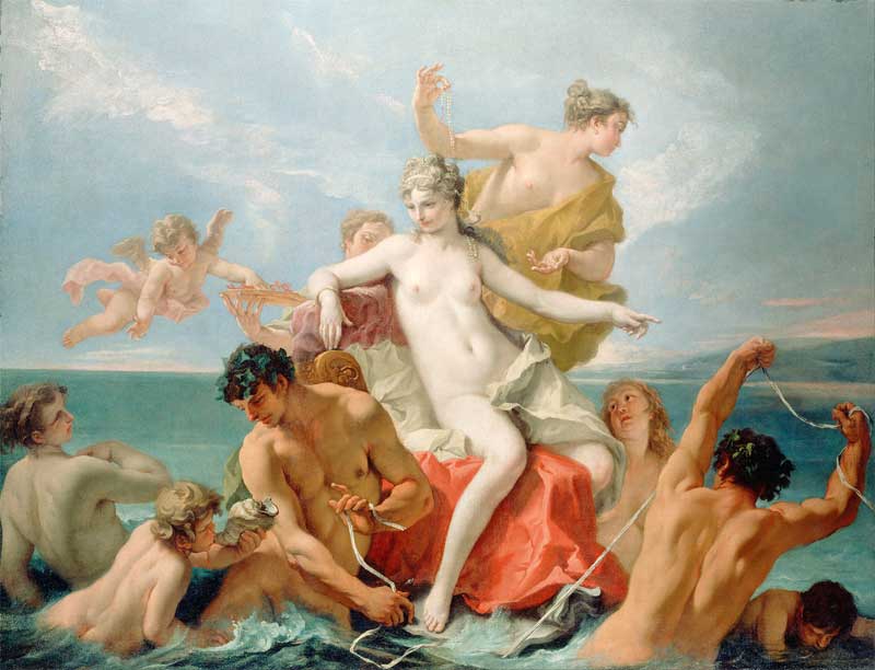 Triumph of the Marine Venus. Sebastiano Ricci