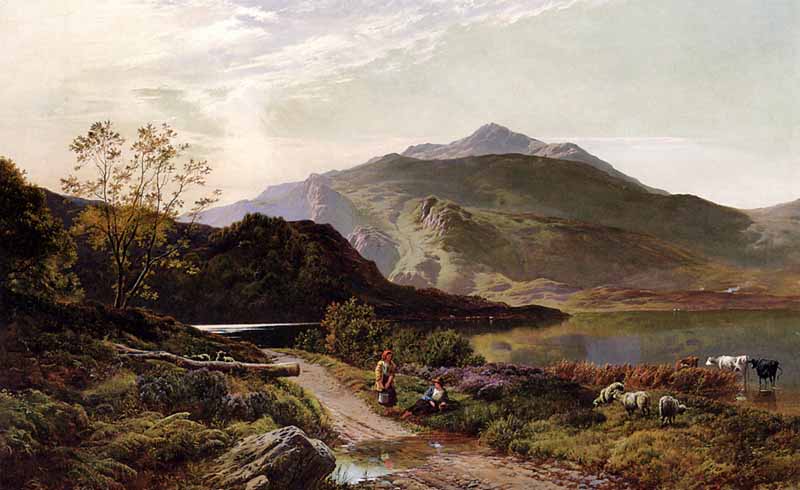The Road Across The Common. Sidney Richard Percy