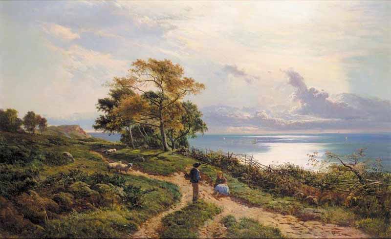 Overlooking the Bay. Sidney Richard Percy