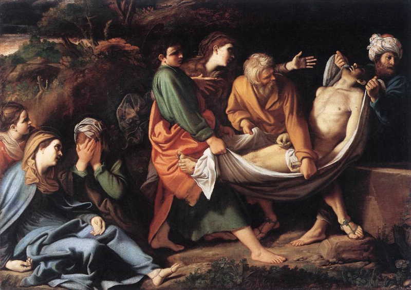 The Entombment of Christ  , Sisto Badalocchio