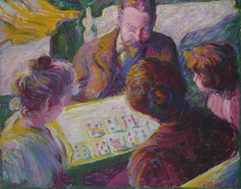 The Card Players, Theodore Earl Butler