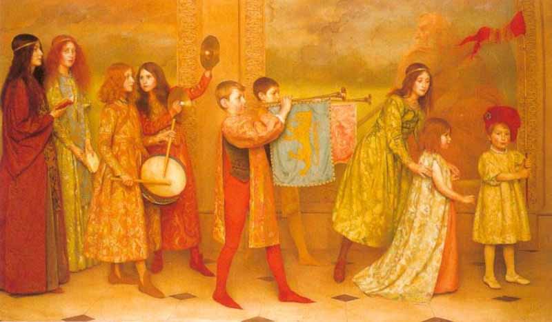 The Pageant Of Childhood, Thomas Cooper Gotch