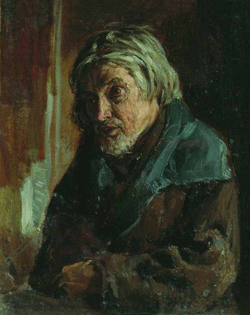 An Old Peasant. Vassily Maximovich Maximov