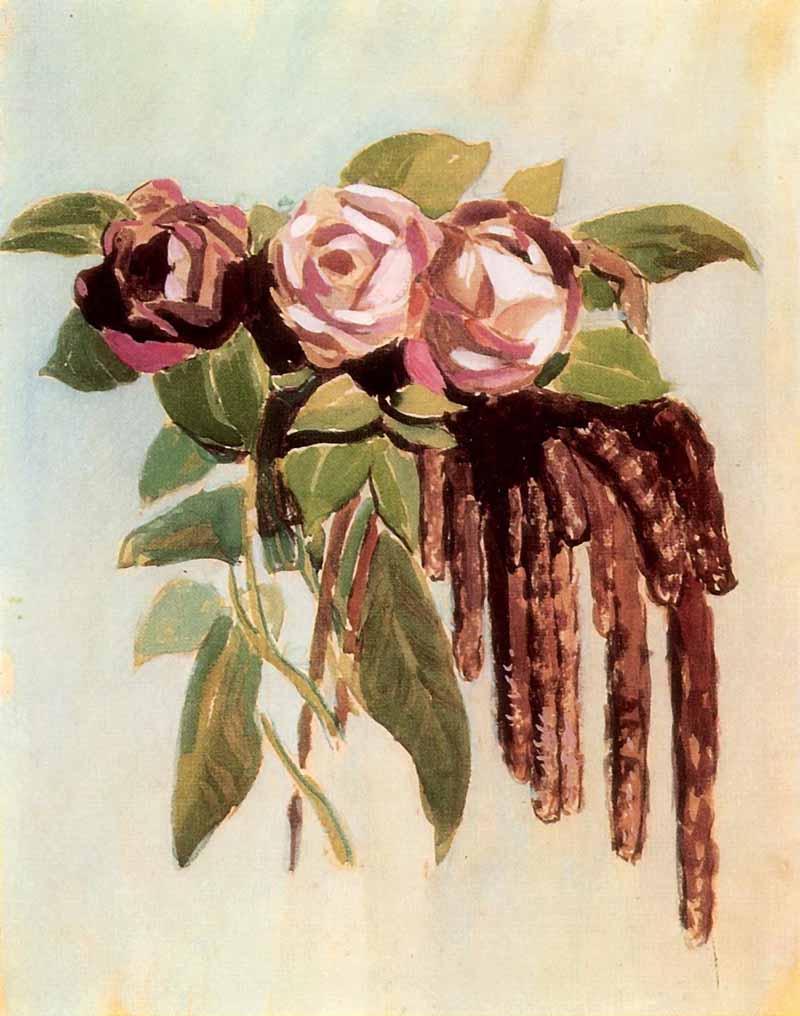 Roses and Catkins , Victor Borisov-Musatov