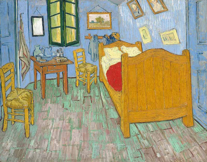 Vincent van Gogh's Bedroom in Arles - Vincent van Gogh