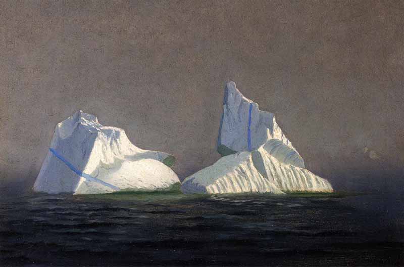 Icebergs, William Bradford