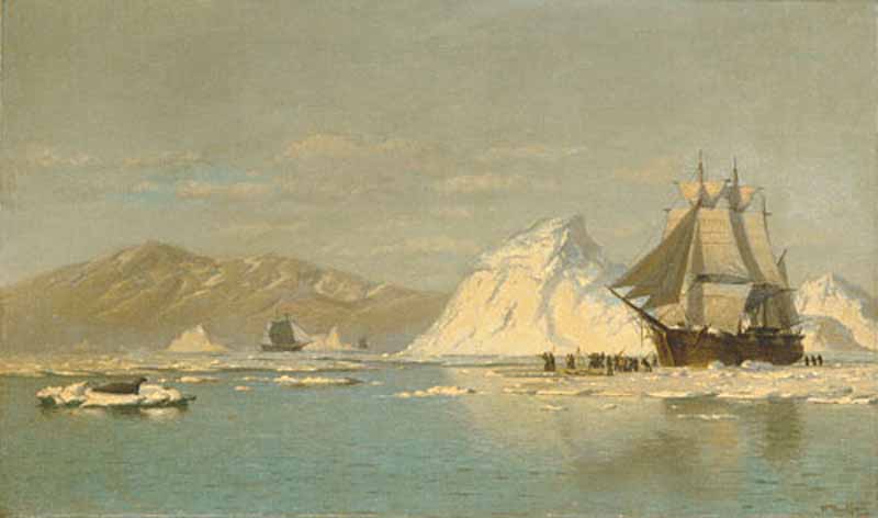 Off Greenland. William Bradford
