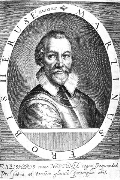 MARTIN FROBISHER. From the portrait in Holland's "Herolowologia Anglica" [London, 1620]. To face p. 2.
