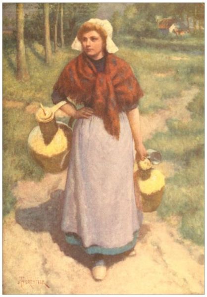 A FLEMISH COUNTRY GIRL