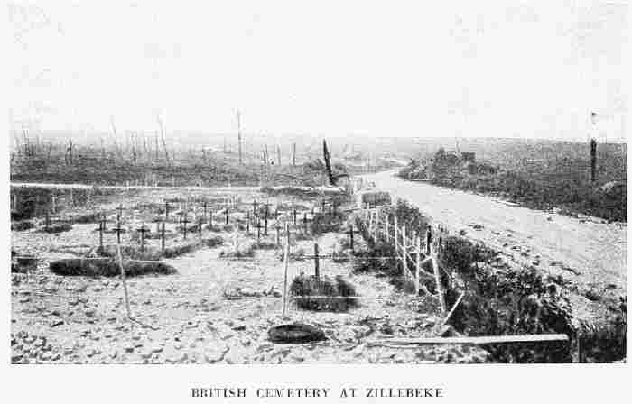 BRITISH CEMETERY AT ZILLEBEKE