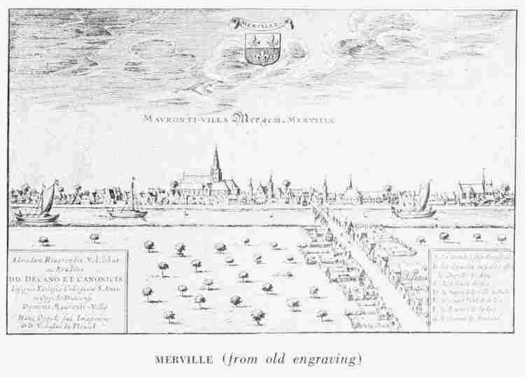 MERVILLE (from old engraving)