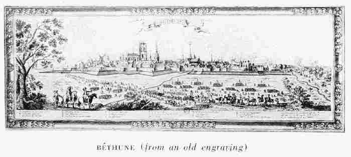 BÉTHUNE, from an old engraving