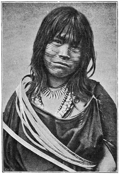 Een Indiaansche vrouw uit de omstreken van Santa Cruz.