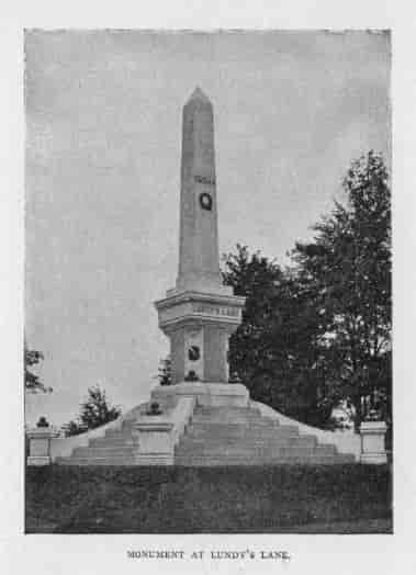 Monument at Lundy's Lane.