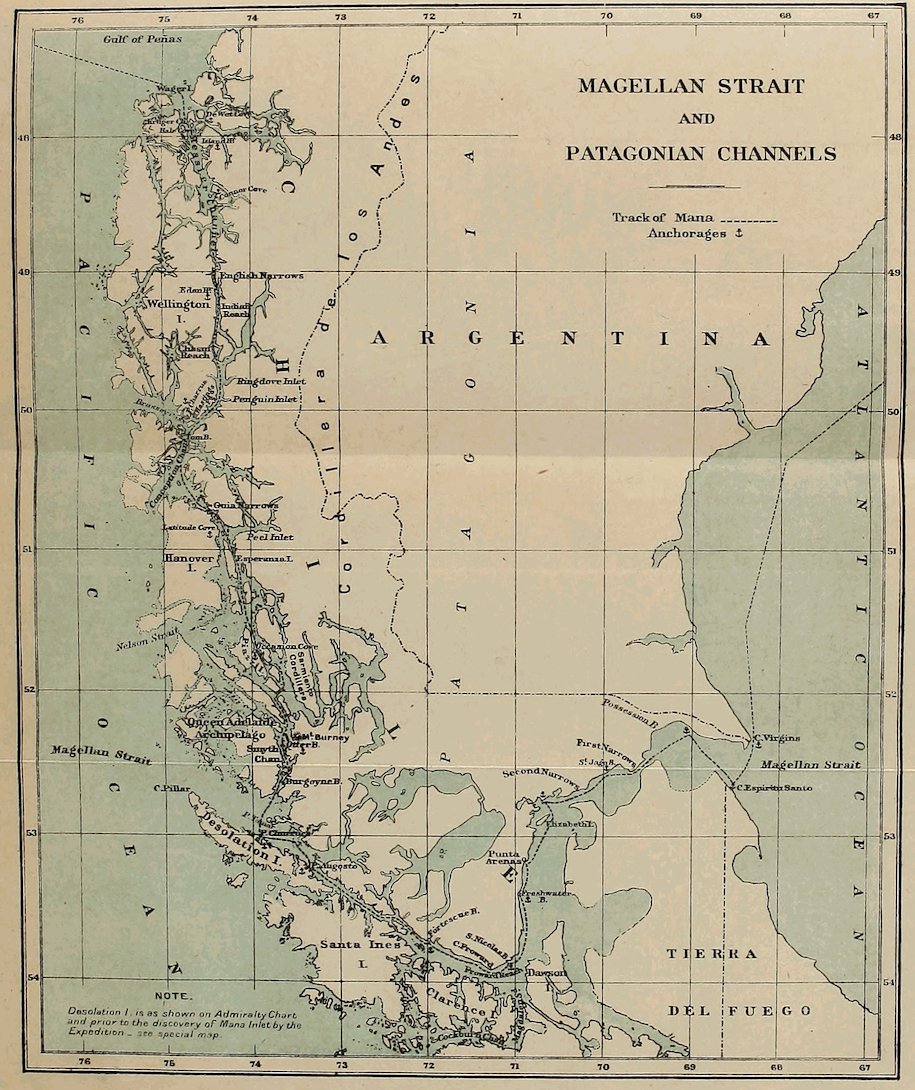 MAGELLAN STRAIT AND PATAGONIAN CHANNELS