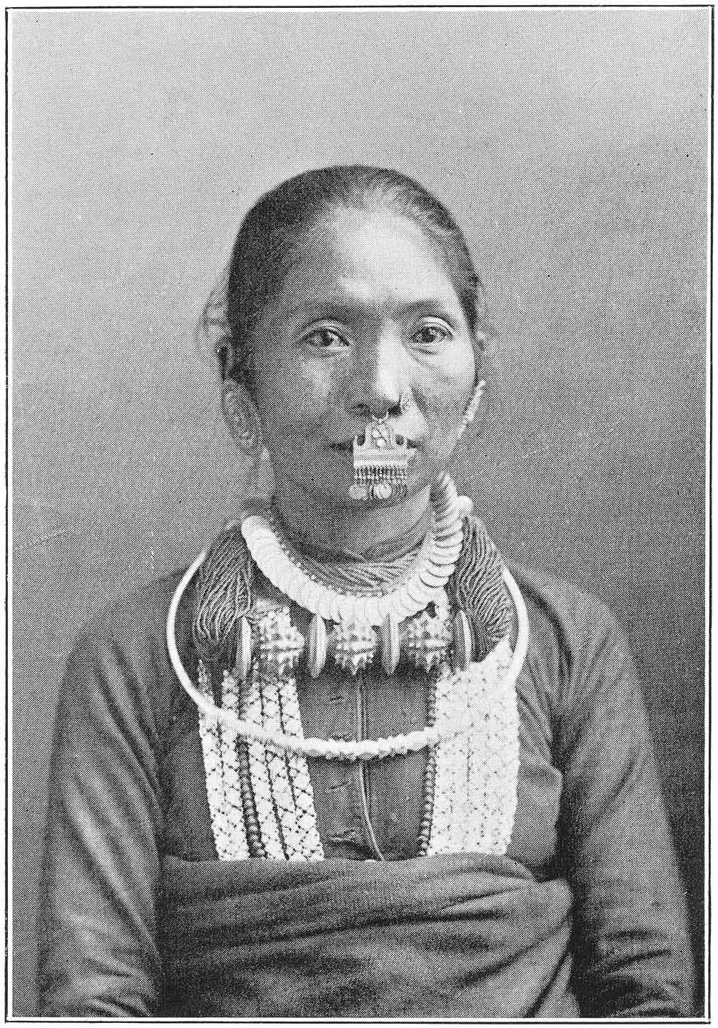 A KIRATI WOMAN OF THE LIMBU TRIBE.