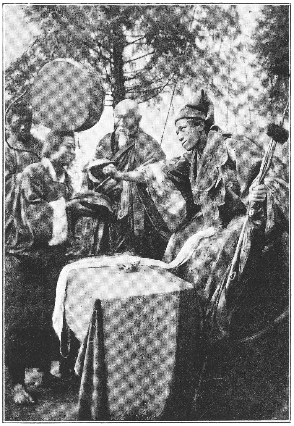 LAMA DELIVERING AN ORACLE.