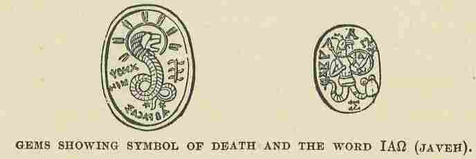 108.jpg Gems Showing Symbol of Death and the Word [Îah Javeh 