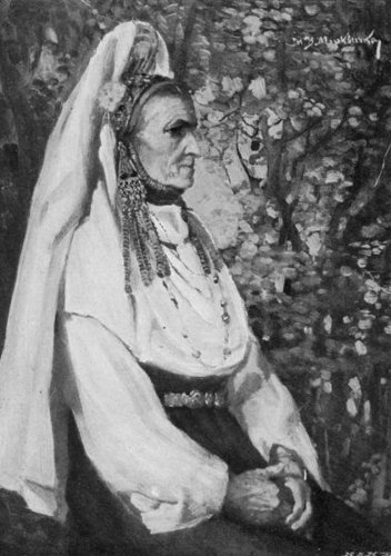 a Balkan peasant woman