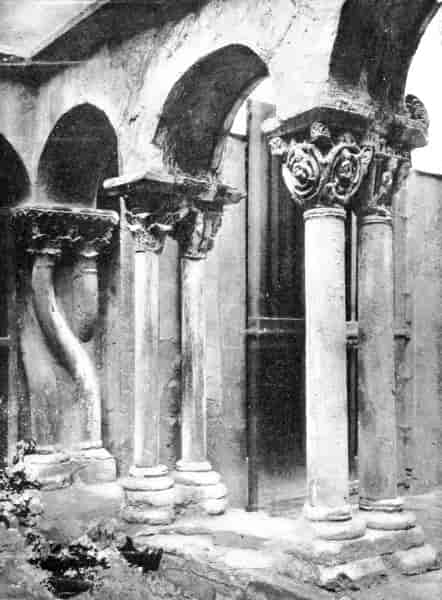 Cloisters of the Cathedral at Aix.