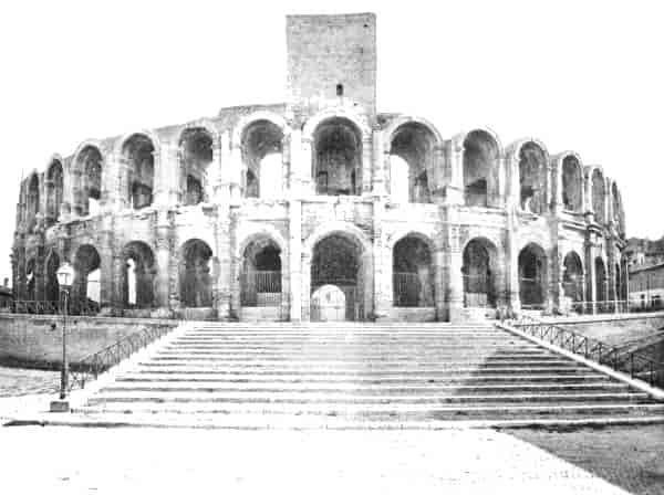 Exterior of the Ampitheatre at Arles