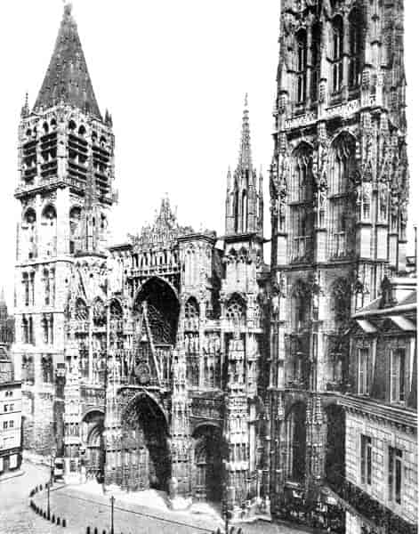 The Cathedral at Rouen.