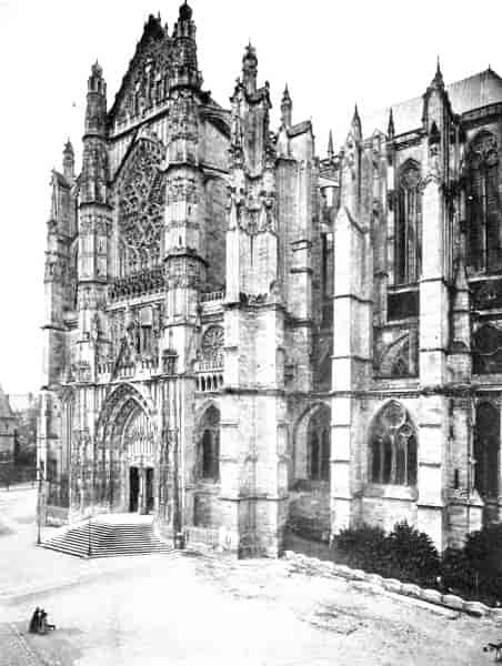 The Grand Portal of the Cathedral of Beauvais