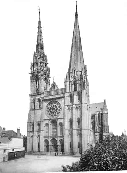 The Cathedral at Chartres.