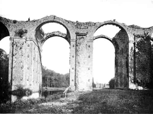 The Viaduct of Maintenon, near Chartres.