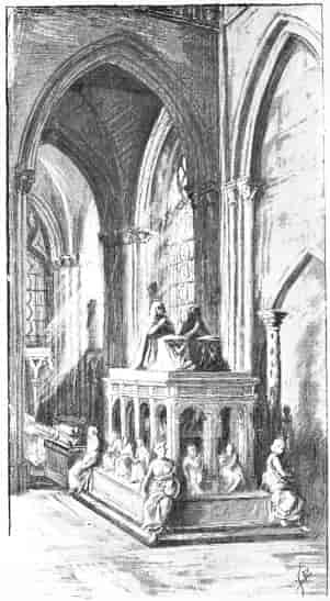 TOMB OF LOUIS XII., AND COLUMN OF FRANÇOIS II.
