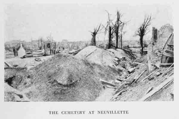 THE CEMETERY AT NEUVILLETTE