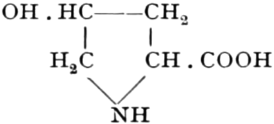 Struktur des Oxyprolins