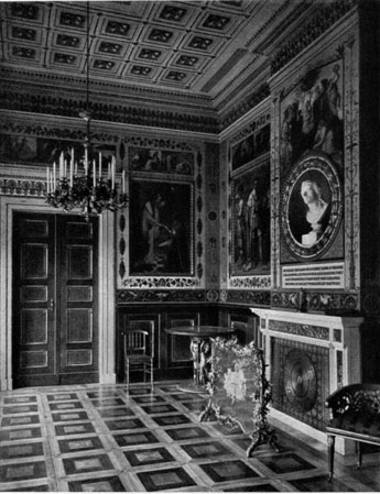 The Poet’s Room in the castle at Weimar