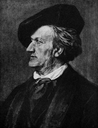 Richard Wagner, painting by Franz von Lenbach