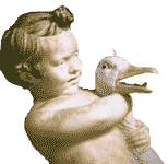 The Child with the goose