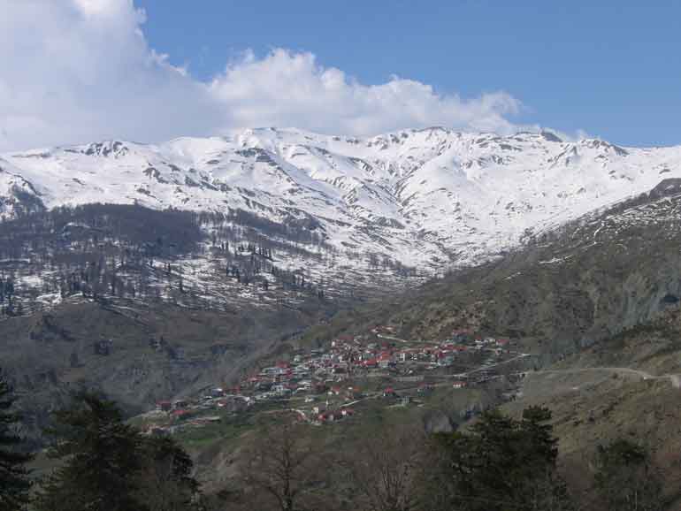 Aetomilitsa and Grammos mountain