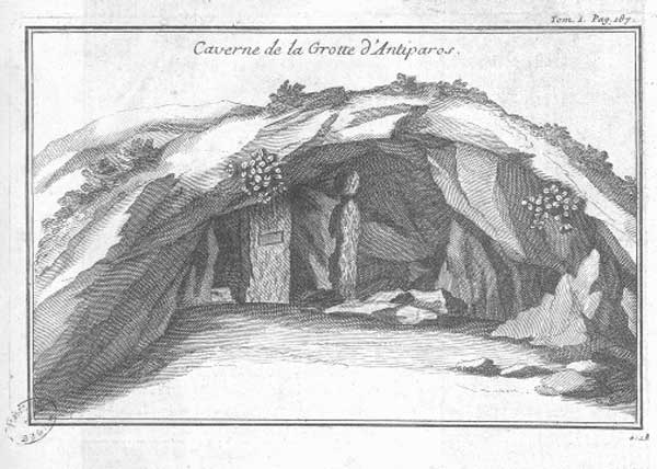 Höhle von Antiparos, Griechenland