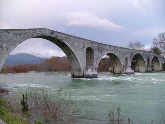 Brücke von Arta, Griechenland