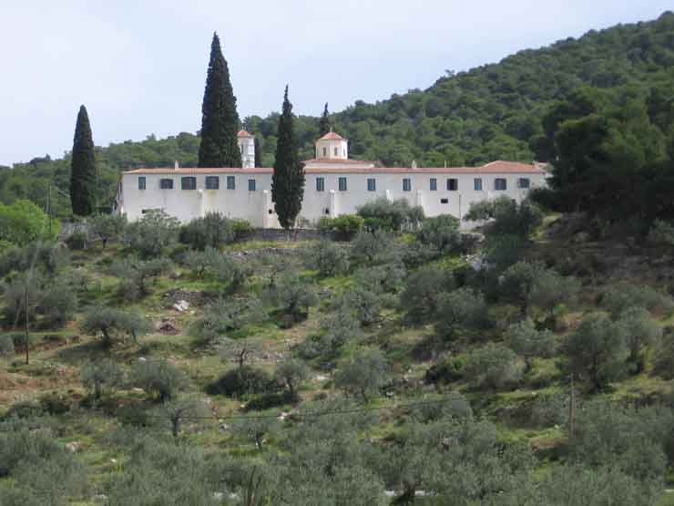 Poros, Monastery Zoodochos Pigi, Greece