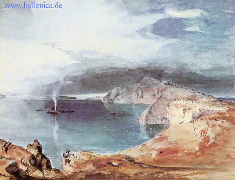 Santorini, Karl Rottmann