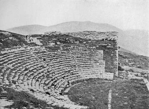 Segesta, Theater , Sizilien um 1914