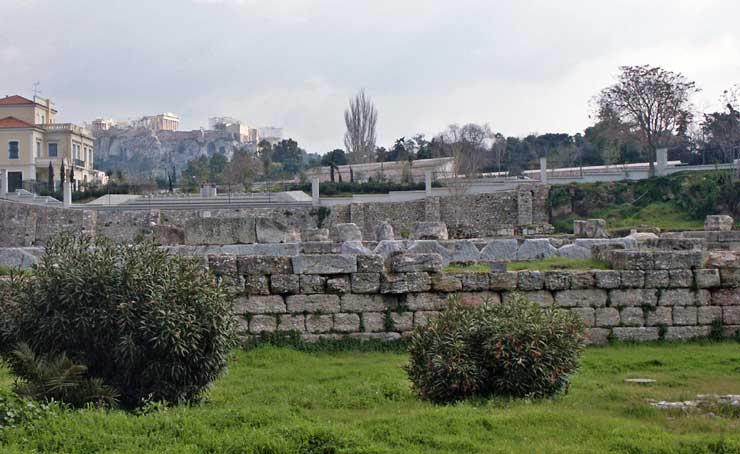 Kerameikos, Funerary monument of the Lacedaemonians