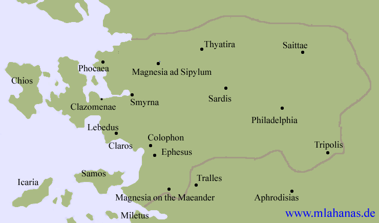 Lydia, Anatolia, History, & Map