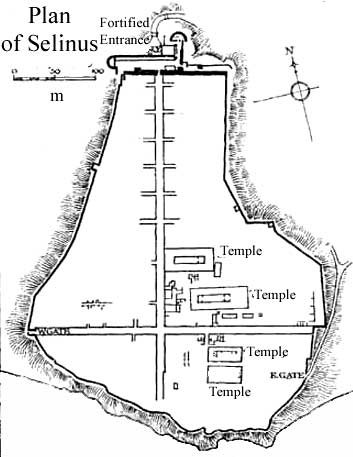 Plan of Selinus
