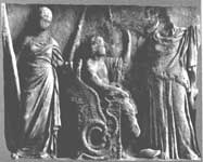 Persephone,Triptolemos and Demeter